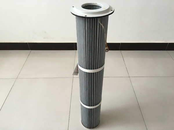 Φ170x900高法蘭式防靜電濾筒